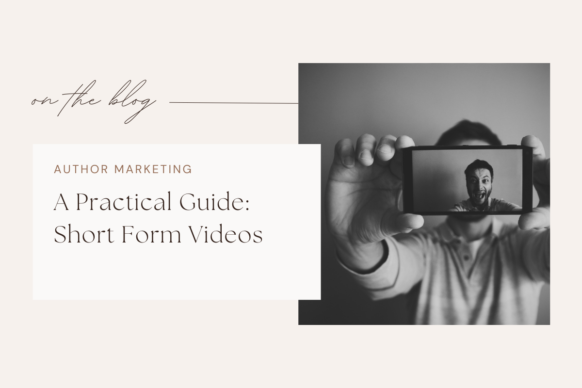 Building an author platform without short-form video for indie fiction authors