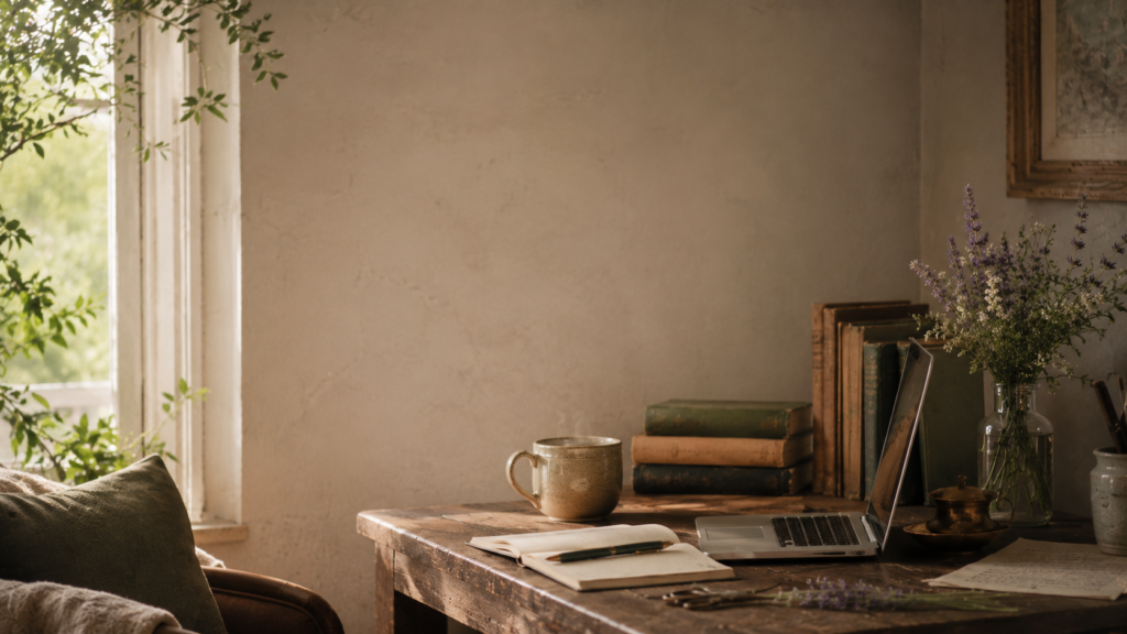 Literary Inspired author marketing stock library image 16