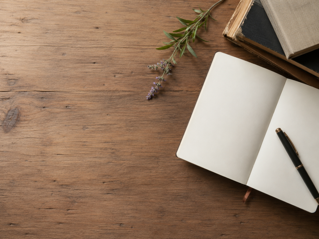 Literary Inspired author marketing stock library image 4